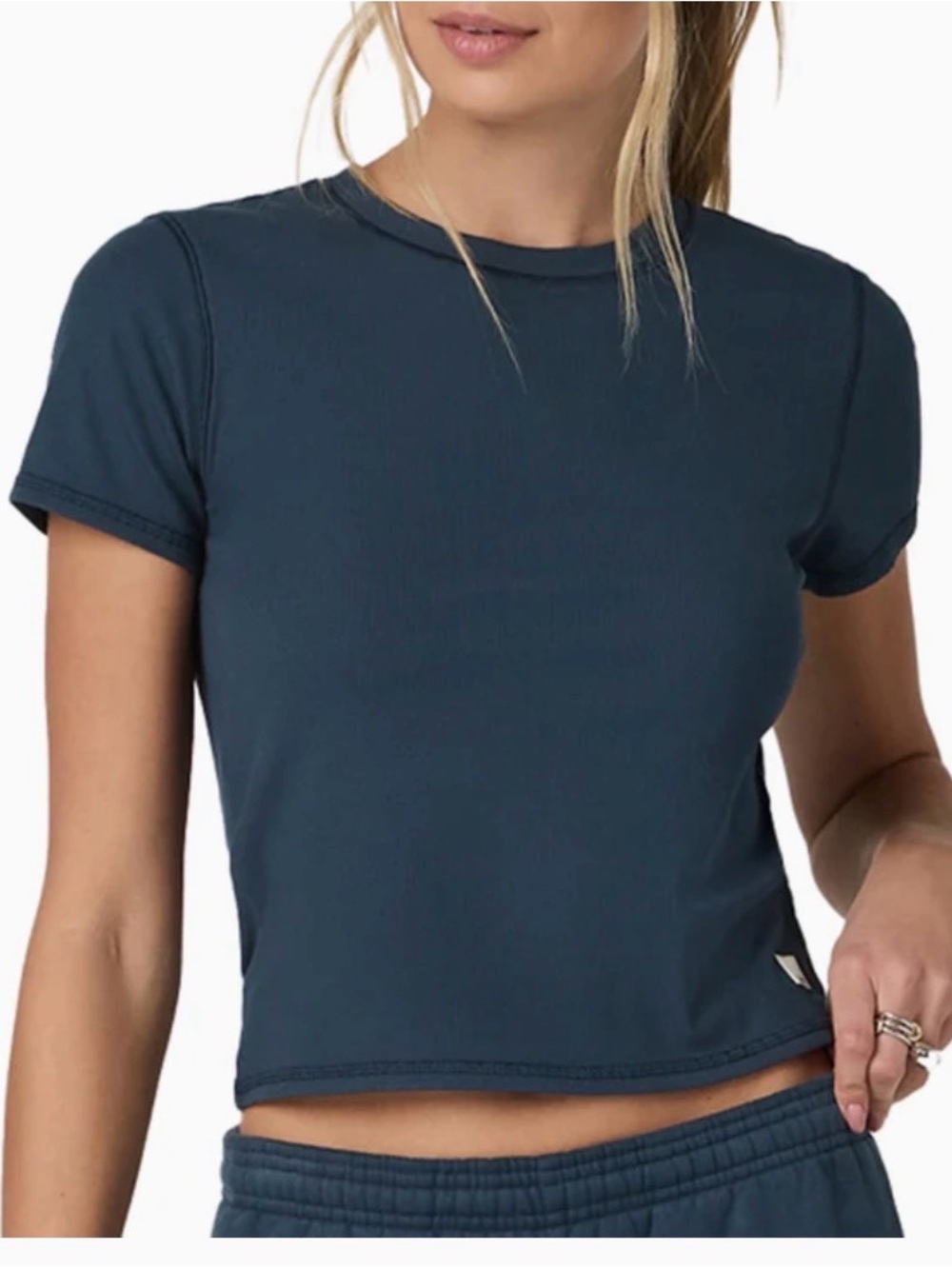 Vuori pose fitted tee M